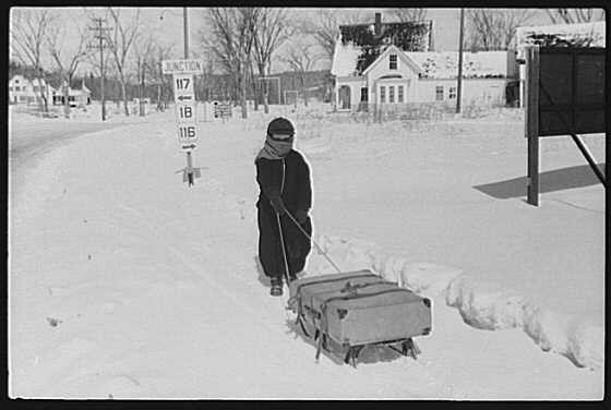 Franconia,Grafton County,New Hampshire,NH,Farm Security Administration,FSA,1