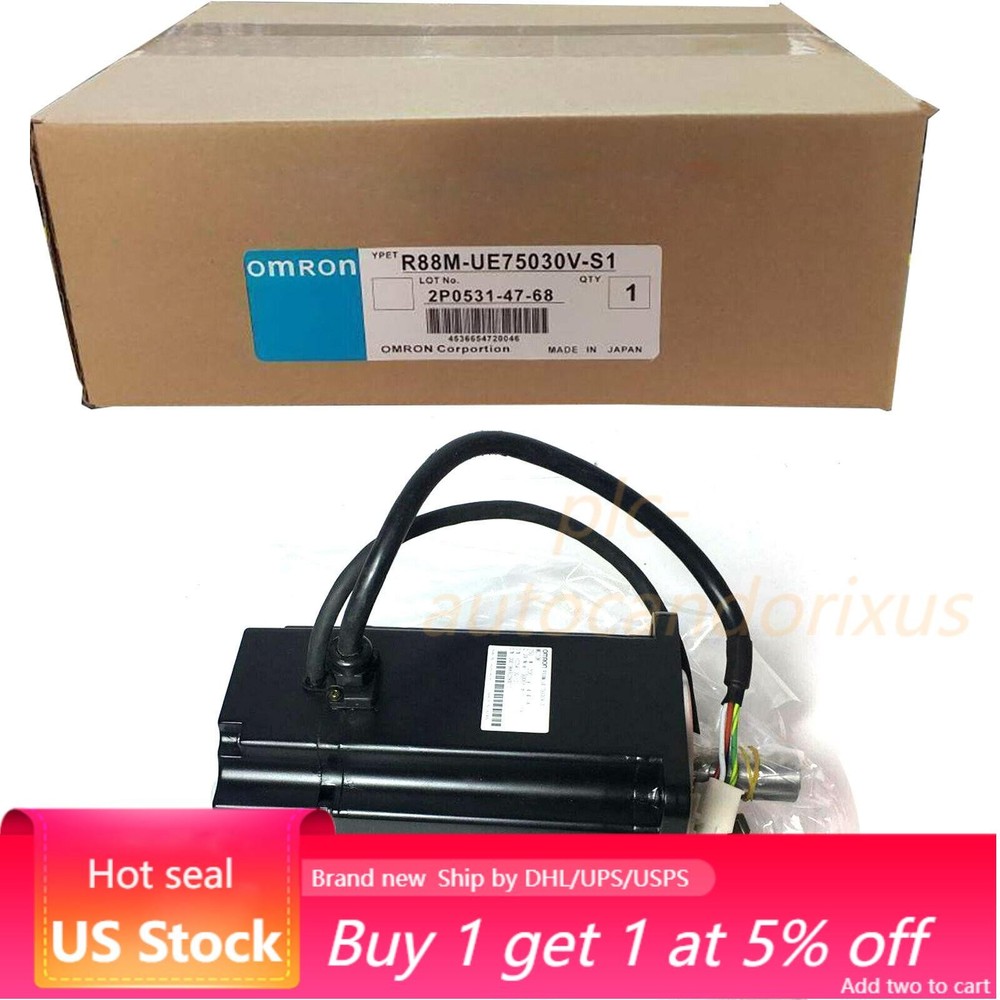 1PC New Omron R88M-UE75030V-S1 Servo Motor Fast Shipping  US Free TAX