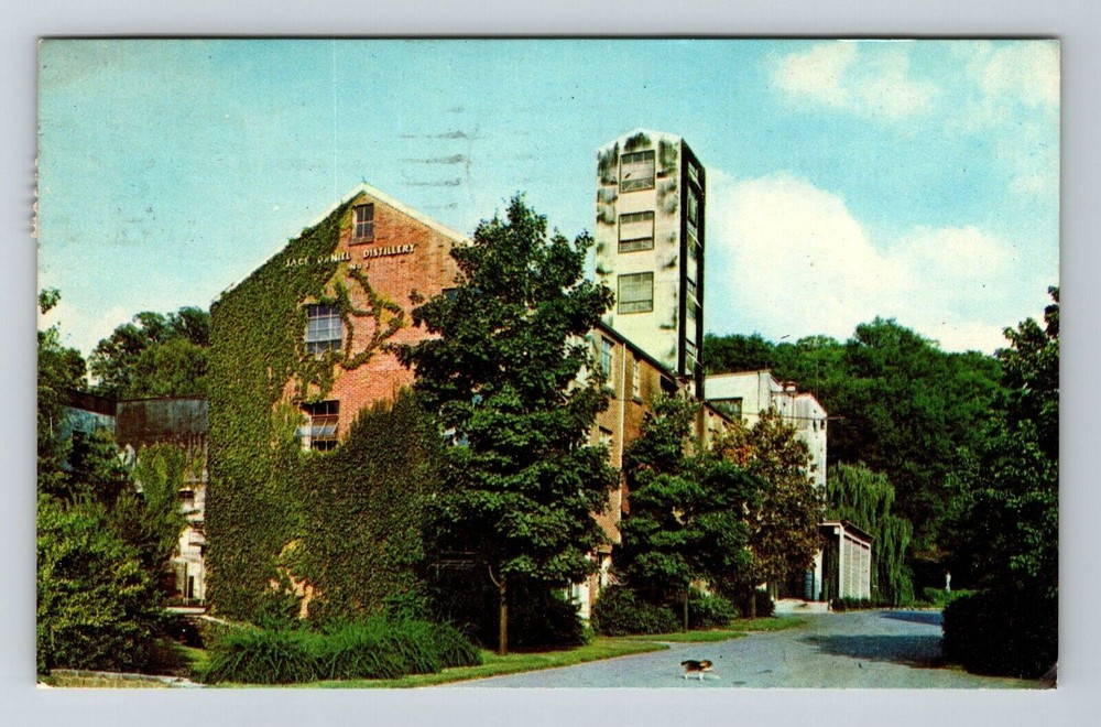 Lynchburg TN-Tennessee, Jack Daniel's Hollow, Building, Vintage Postcard