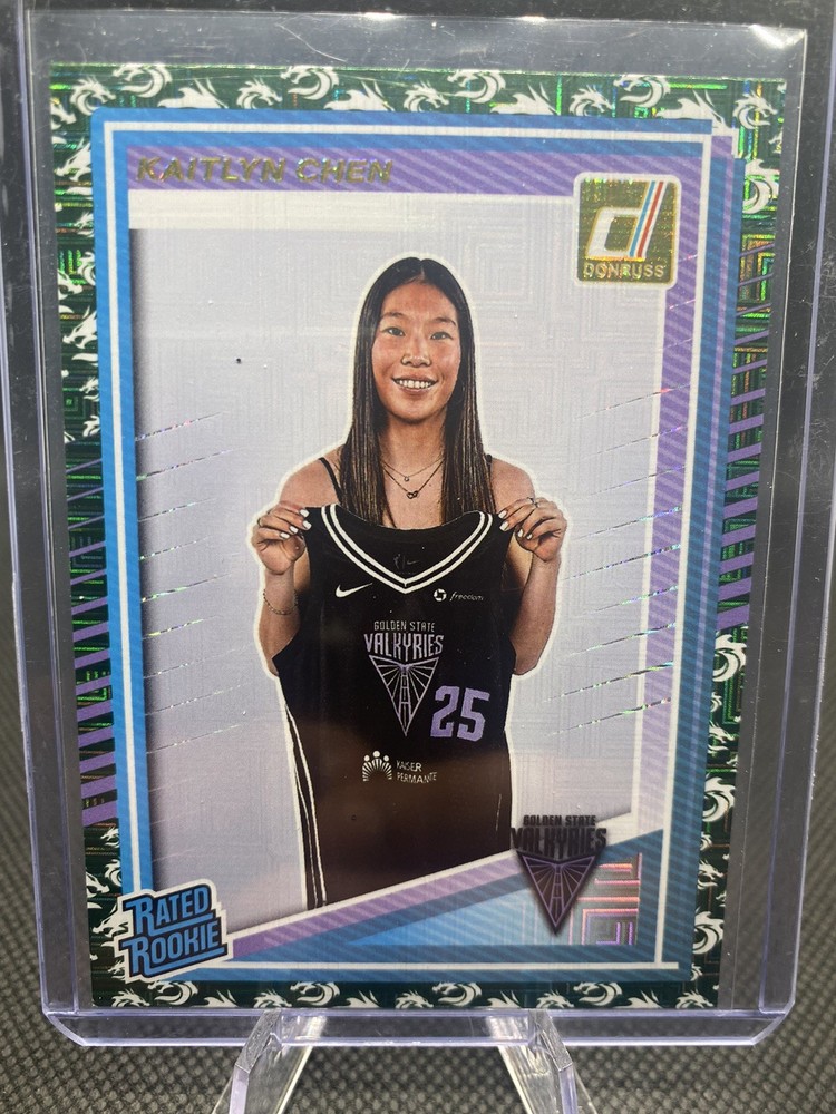 2025 Panini Donruss WNBA - Rated Rookie Kaitlyn Chen #90 Dragon SP
