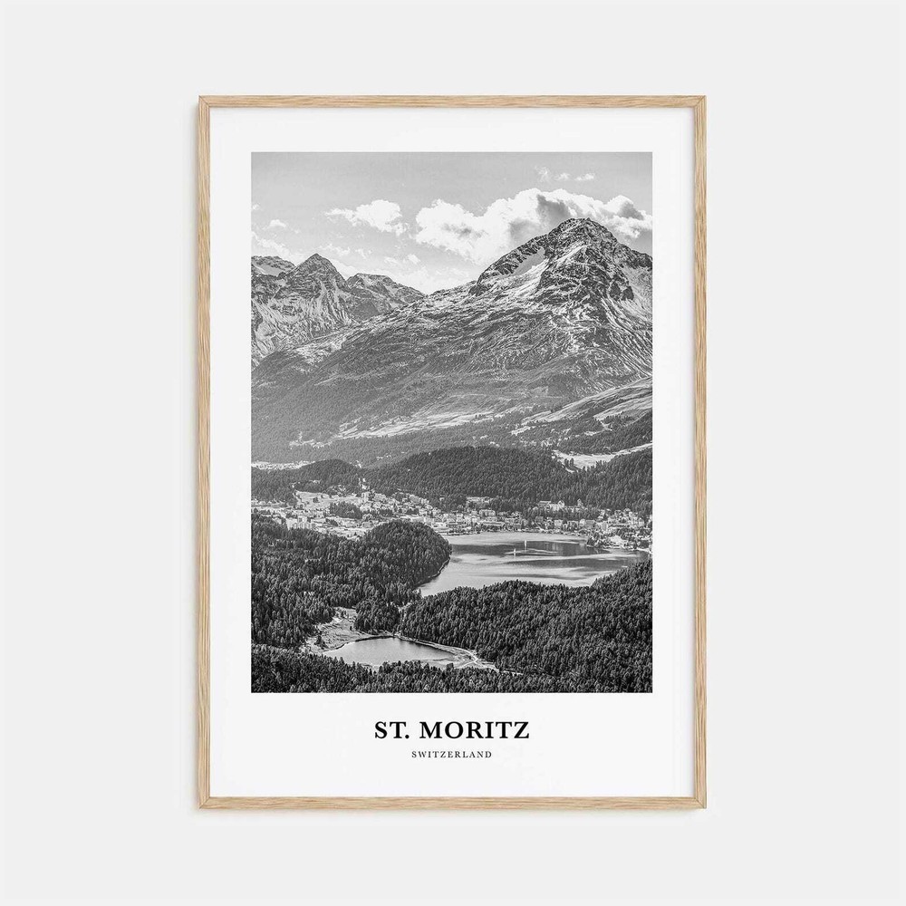 St Moritz Wall Art St Moritz Wall Decor St Moritz Poster St Moritz Home Decor
