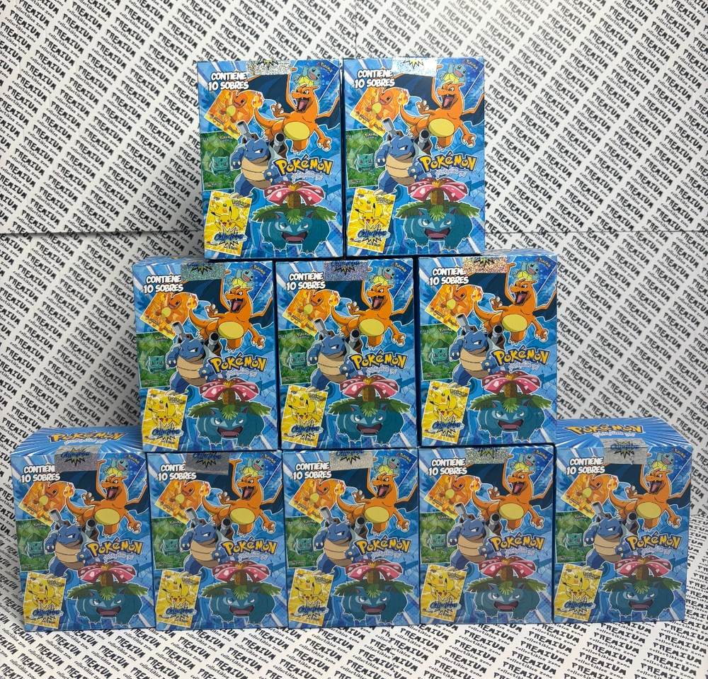 10 BOXES - 2026 BOX POKEMON KANTO Collectoons Lenticular 3D Cards - 100 Packs