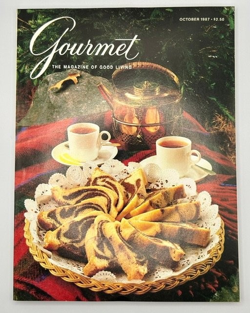 Gourmet Magazine October 1987 Recipes Good Living Food Wine Travel
