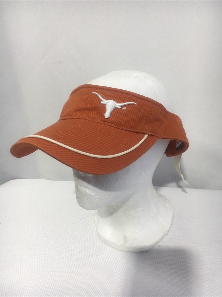 Texas Longhorns Visor Hat Cap by Zephyr - Orange Adjustable Strap NWT