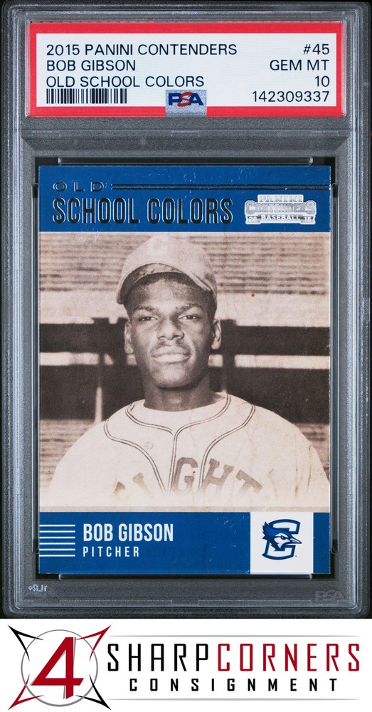 2015 Panini Contenders Old School Colors #45 Bob Gibson Hof Pop 5 Psa 10Stay in the know. Follow us on eBay