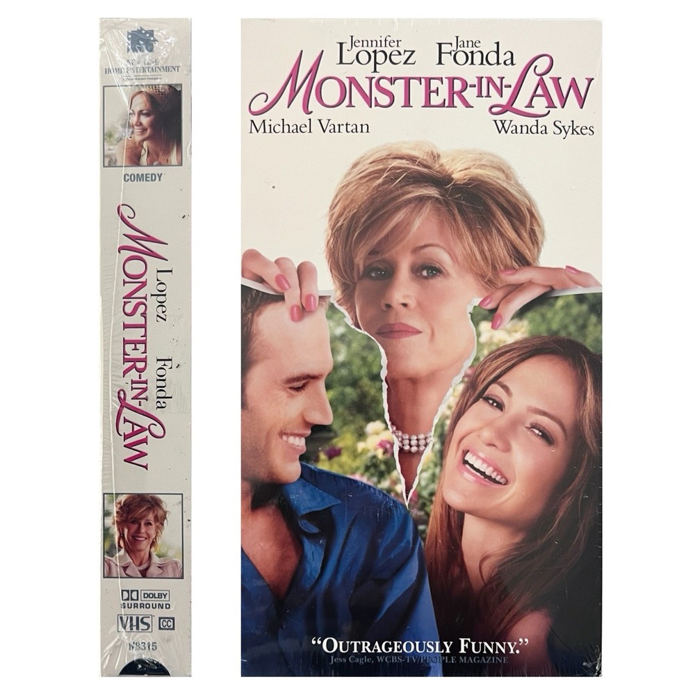 Monster In Law (VHS, 2005) Jane Fonda - NEW SEALED