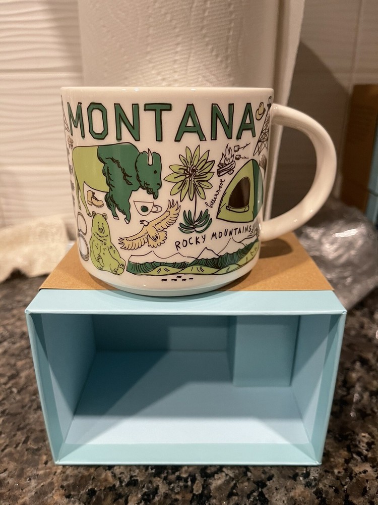 MONTANA Starbucks “Been There Series” Across The Globe 14 oz Mug - Discontinued