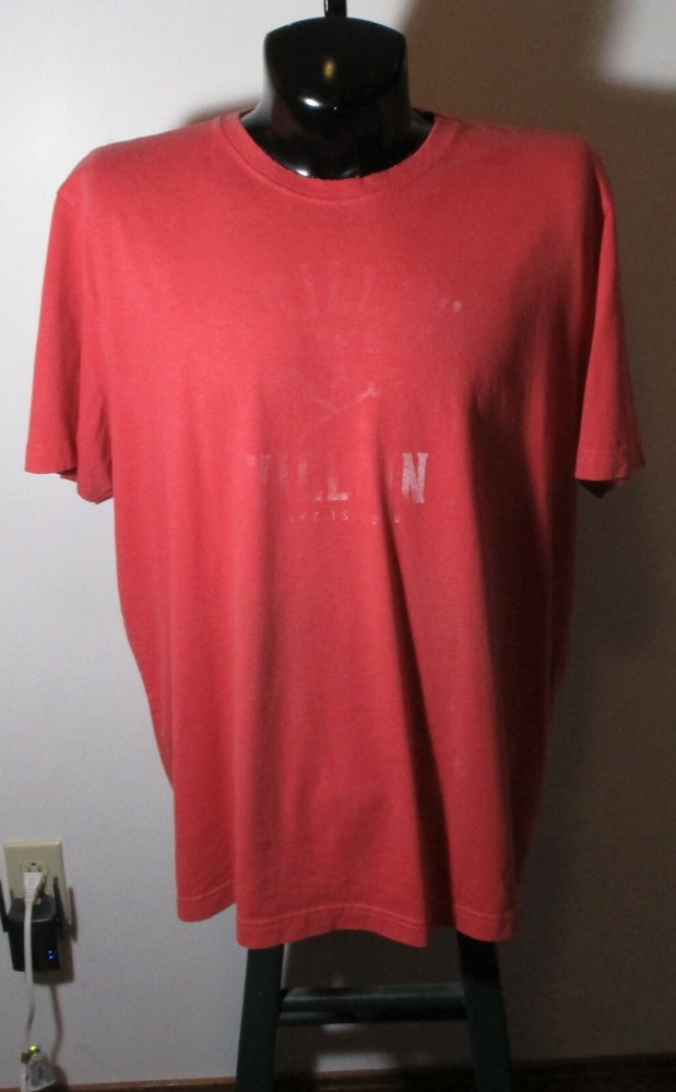LIFE is GOOD Pink Red Short Sleeve T-Shirt Size XXL