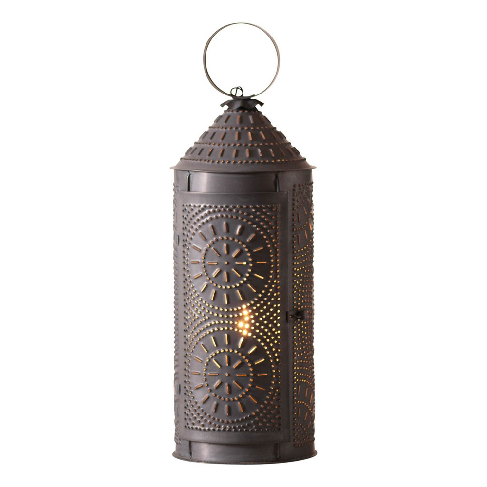 Irvins Country 18-Inch Kettle Black Chimney Lantern