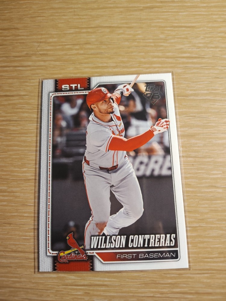 Willson Contreras 2026 TOPPS SERIES 1 Baseball Card