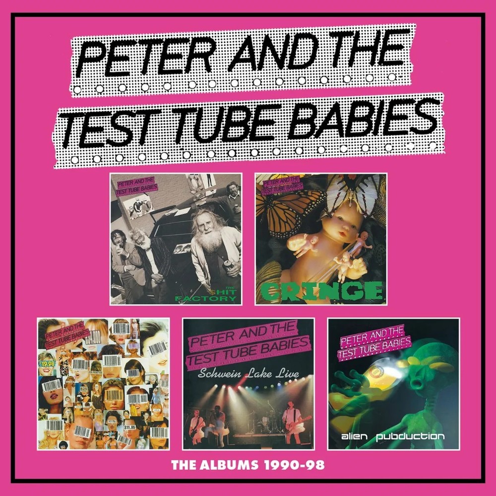 Peter and the Test Tube Babies The Albums 1990-98 (CD) Box Set