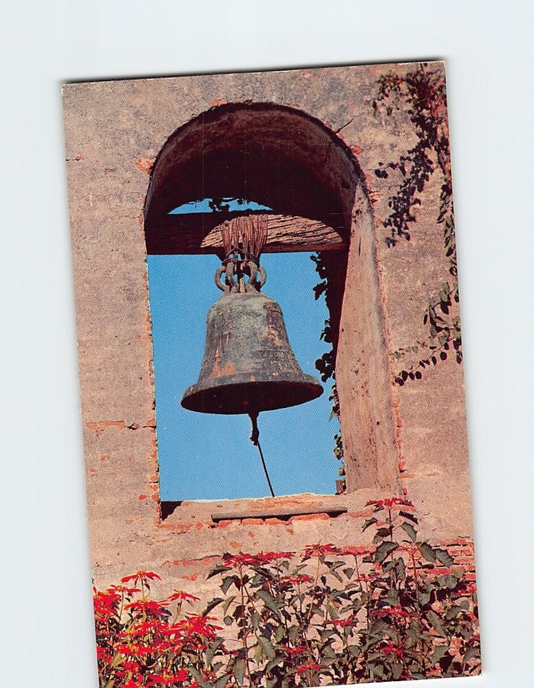 Postcard Bell Old Mission San Juan Capistrano California USA