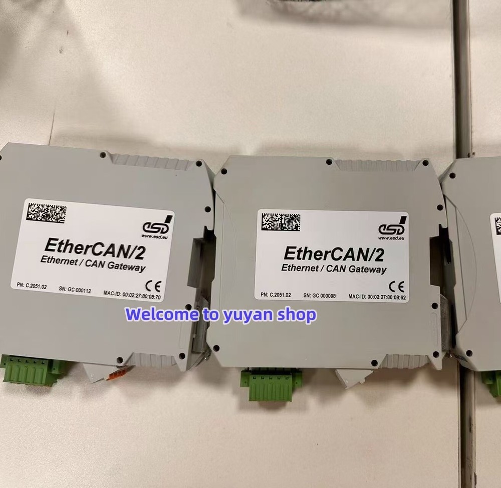 1pc NEW C.2051.02 EtherCAN/2 Ethernet / CAN   By DHL or FedEx  *vb