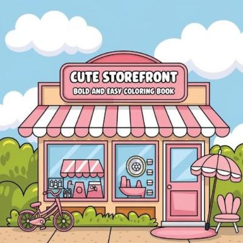 Laura Bidden Cute Storefront Coloring Book for Adults (Paperback)Another great item from Rarewaves USA | Free delivery!