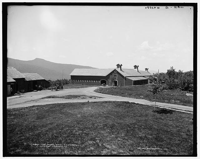 Photo:The Barns, Hotel Kaaterskill, Catskill Mountains, N.Y.