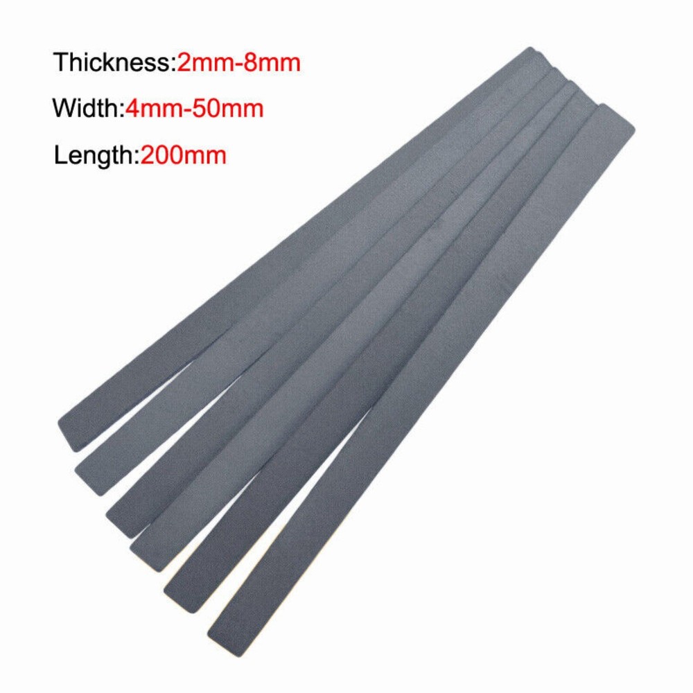 YG8 Thick 2mm-8mm Solid Cemented Carbide Tungsten Steel Square Rod Strip 200mm