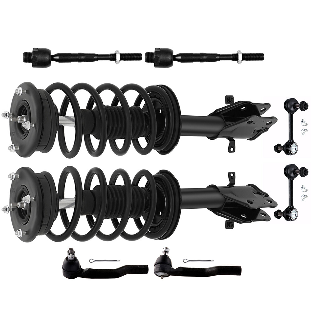 2007-2010 Ford Edge Lincoln MKX Front Suspension Kit Struts Tie Rods Sway Bar 8PCS