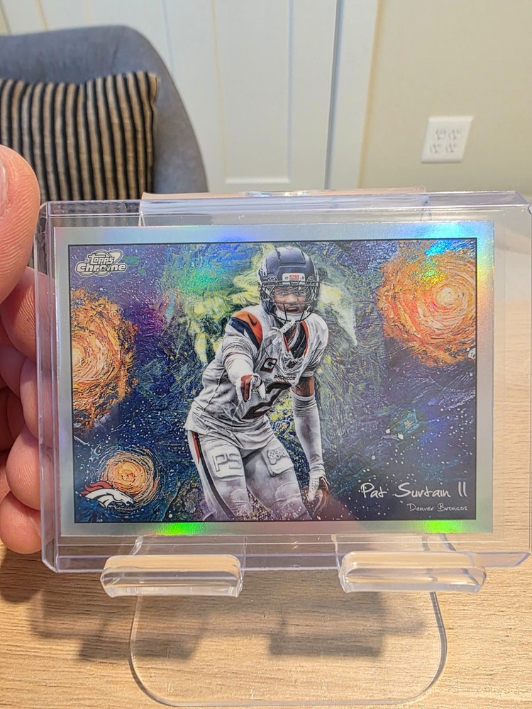 2025 Topps Cosmic Football #STN-25 Pat Surtain II Stars In The Night