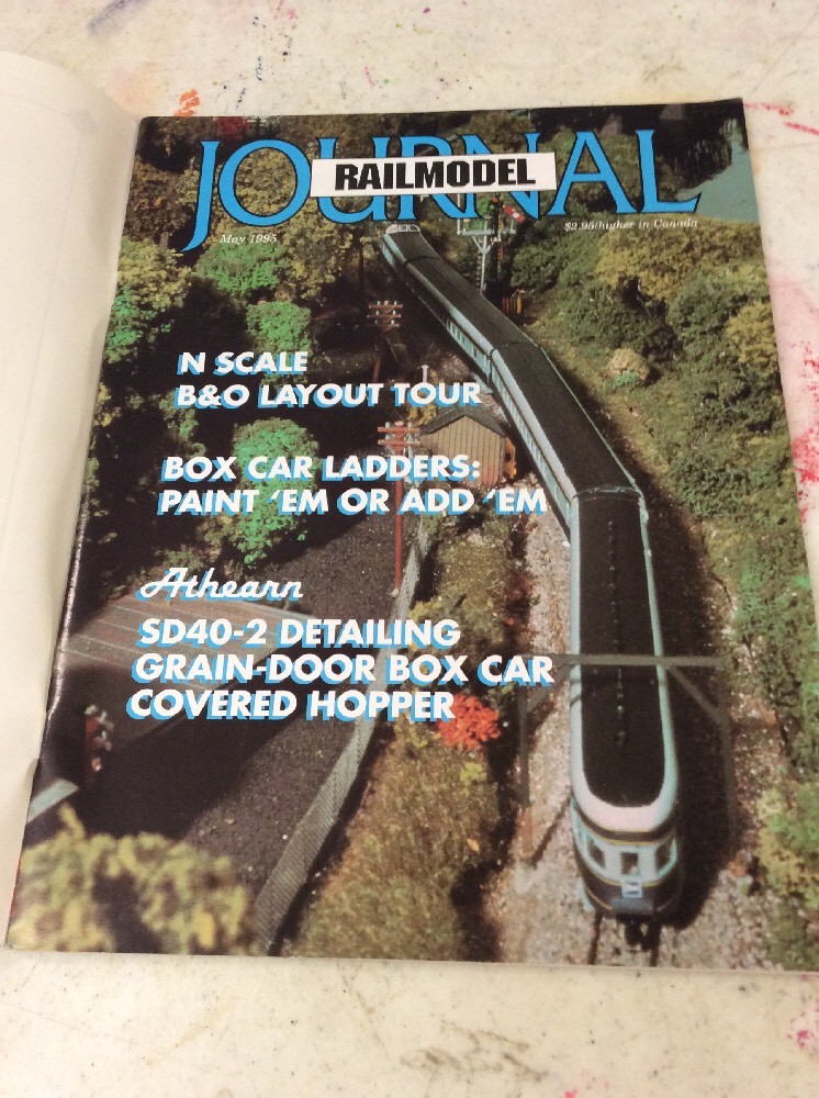 RAILMODEL JOURNAL TRAIN MAGAZINES May 1995