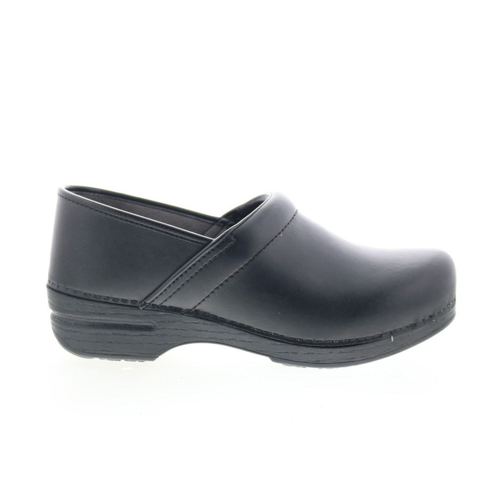 Dansko Pro XP 2.0 3912-000200 Womens Black Leather Clogs Flats Shoes 11.5