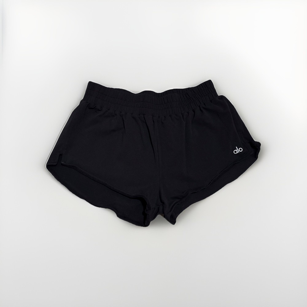 ALO Yoga Shorts Black athletic running shorts size Small