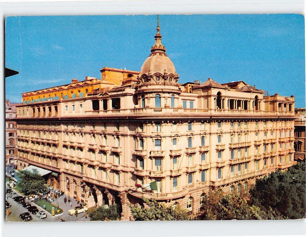 Postcard Hotel Excelsior Rome Italy
