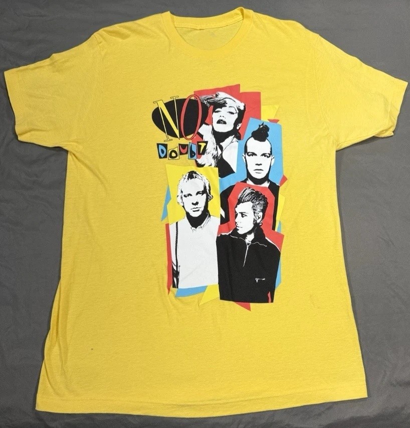 No Doubt Band Yellow cOLOR T-Shirt All Size S To 5XL BL2206