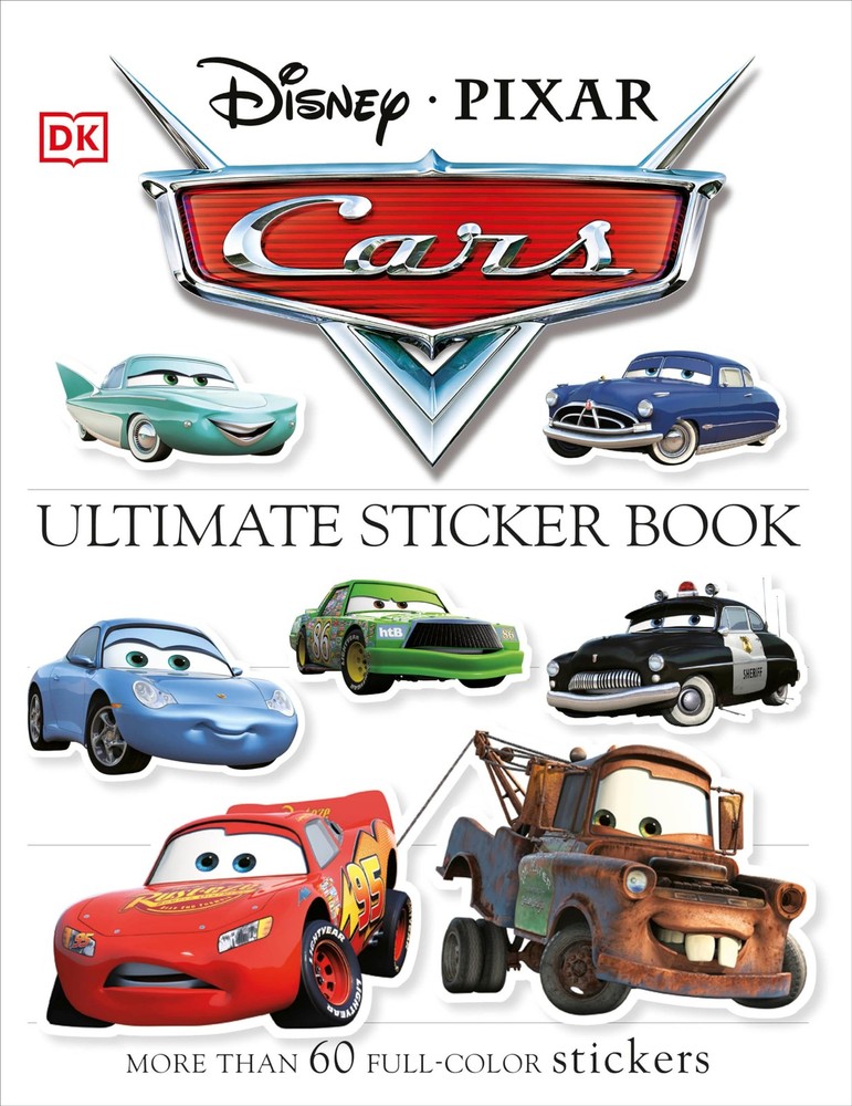 Ultimate Sticker Book: Disney Pixar Cars: More Than 60 Reusable Full-Color Stic,