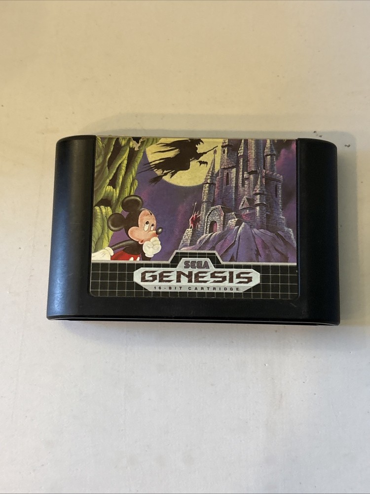 Castle of Illusion Starring Mickey Mouse (Sega Genesis, 1990) Cartridge Only