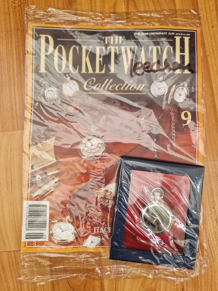 Hachette Classic Bauhaus 1920s Pocket Watch Collection with Magnifier #9