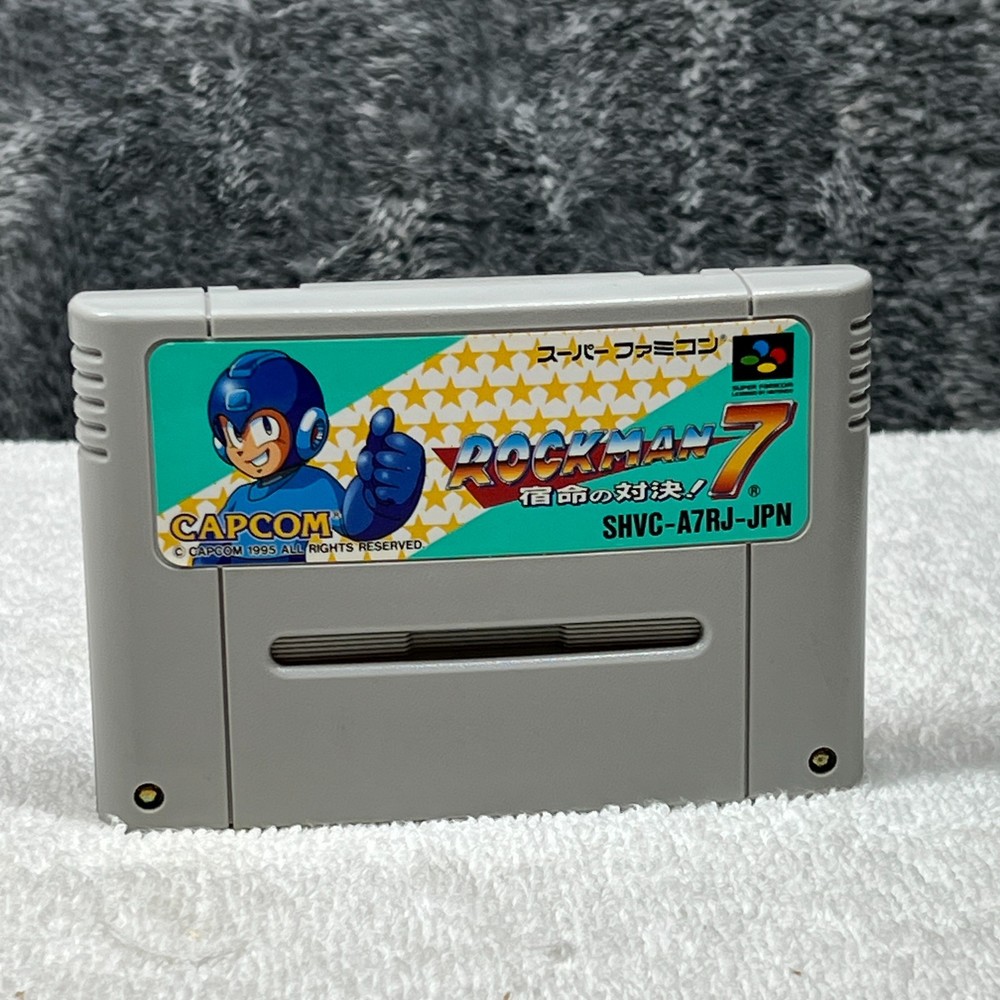 Megaman 7 Super Famicom SHVC-A7RJ Japanese Game