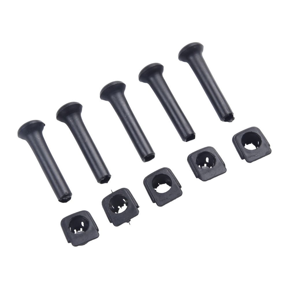5 Sets Car Door Safety Lock Button Base Locking Knob For Golf Mk2 Mk3 191837187