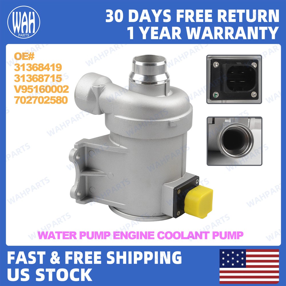 2015-2020 Volvo XC60 XC70 V60 S60 S80 S90 Engine Coolant Water Pump Replacement