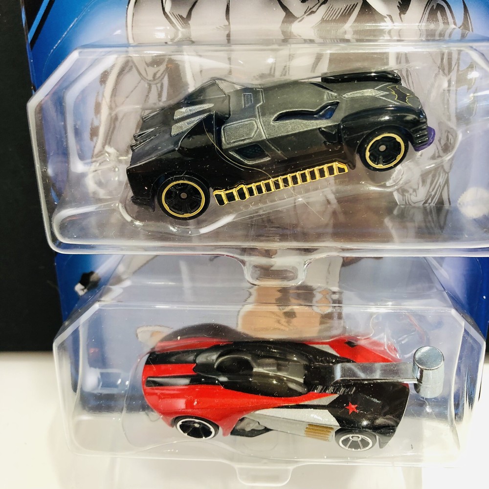 Hot Wheels Batman & Harley Quinn 2020 DC Character Cars Lot of 2