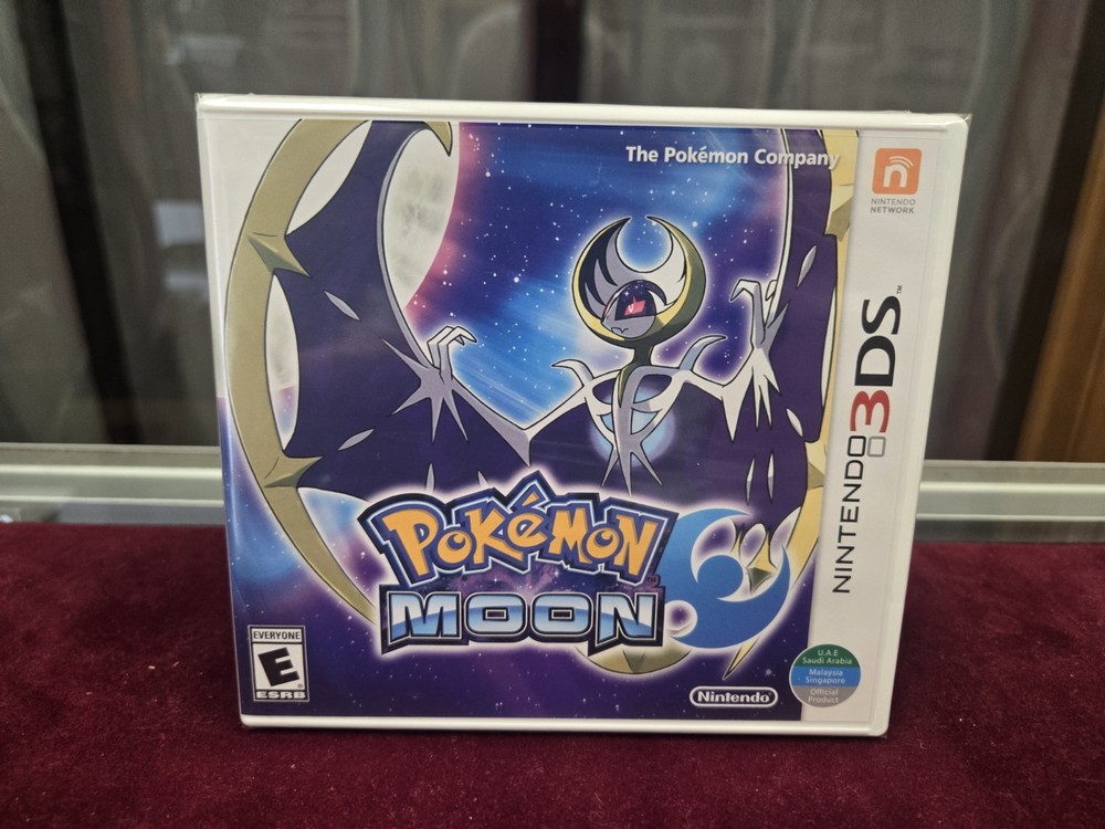 Pokemon Moon Nintendo 3DS Brand New Factory Sealed World Edition