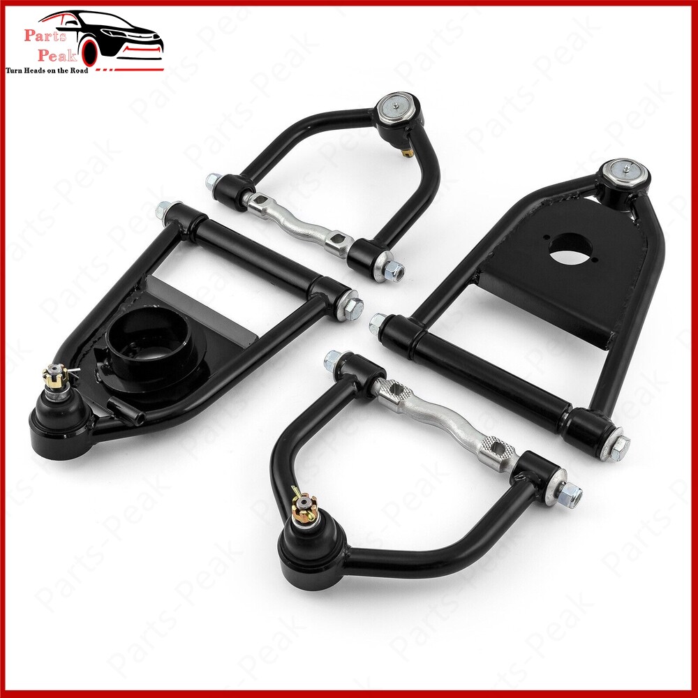 For 1974-1978 Ford Mustang Ii Front Suspension Lower+Upper Tubular Control Arms