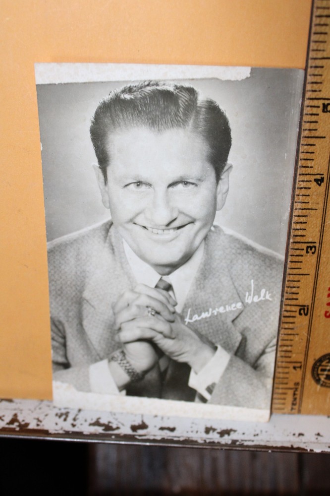 Vintage Photo Postcard Lawrence Welk Kodak Paper
