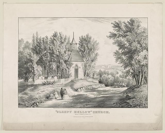 Photo:"Sleepy Hollow" Church: near Tarrytown, N.Y.