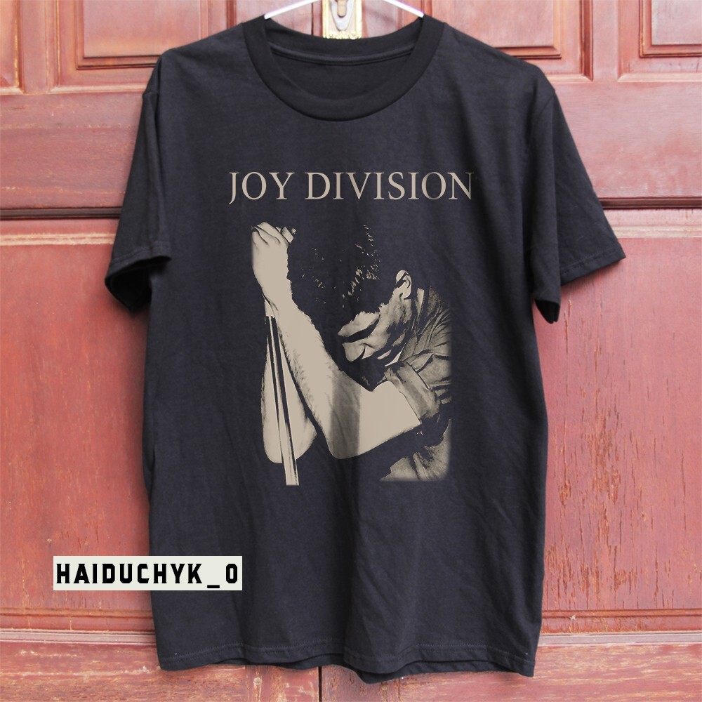 Joy Division IAN CURTIS Rock Band Unisex Black T-shirt Size S-5XL