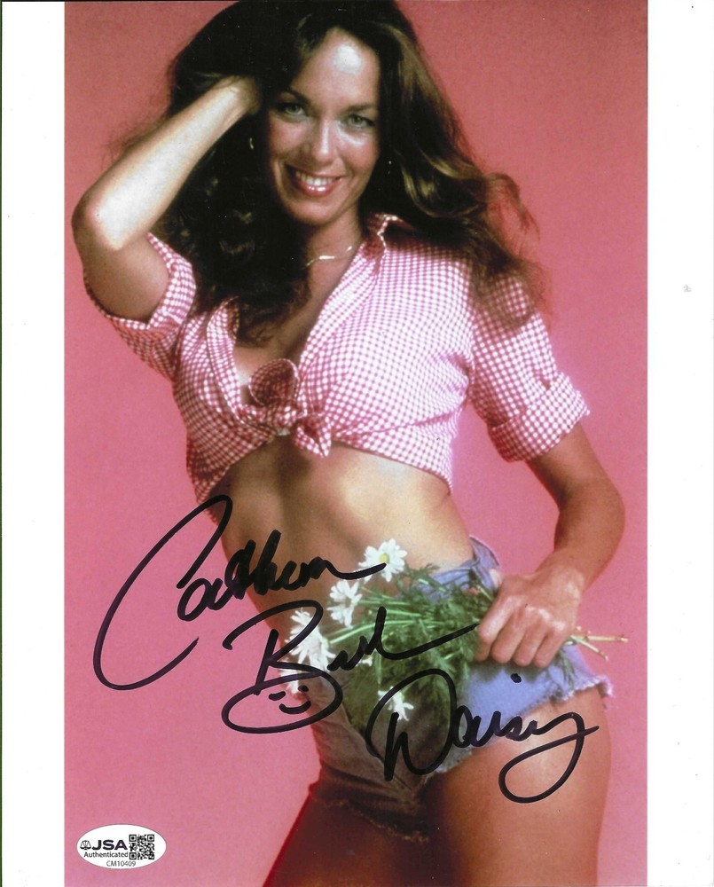 1980s Dukes of Hazzard TV Show Catherine Bach Autographed Daisy 8x10 W/JSA COA