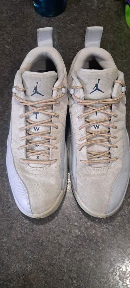 Nike Air Jordan 12 Low Wolf Grey Size 12 Mens Fast Shipping