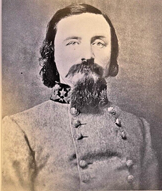 1912 Vintage Illustration Major General George Pickett