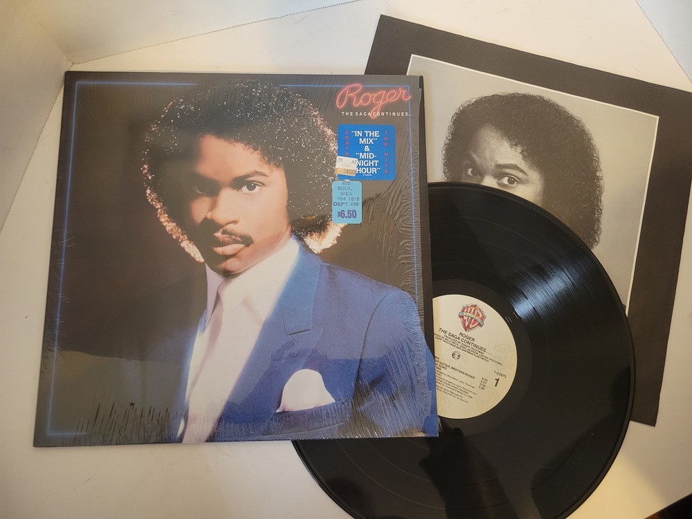 Roger Troutman - The Saga Continues... Vinyl LP 1984 Warner Bros. Records Funk