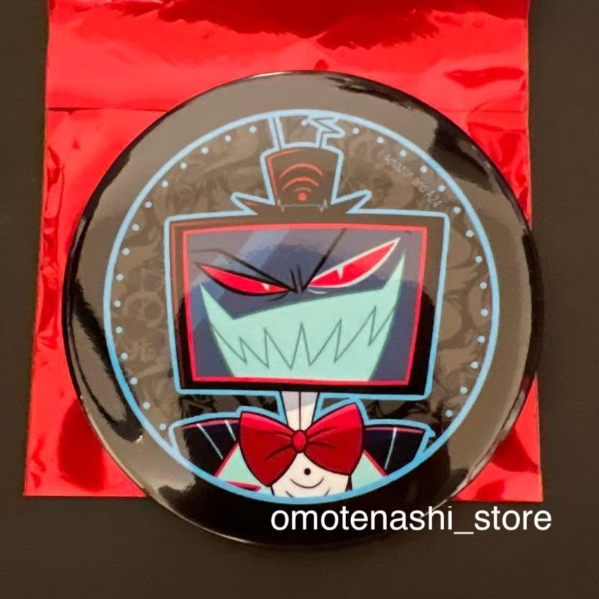 Hazbin Hotel Vox Button Badge SMILE BASE CAFE 2026