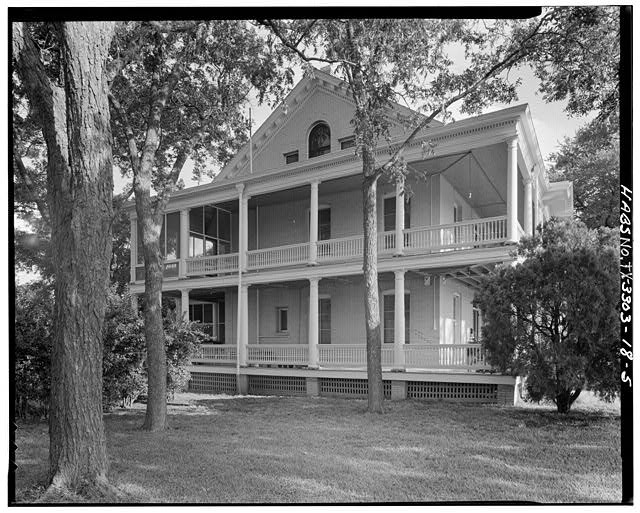 5. SOUTH SIDE - Fort Sam Houston, Officers' Quarters, 102 Artillery Post
