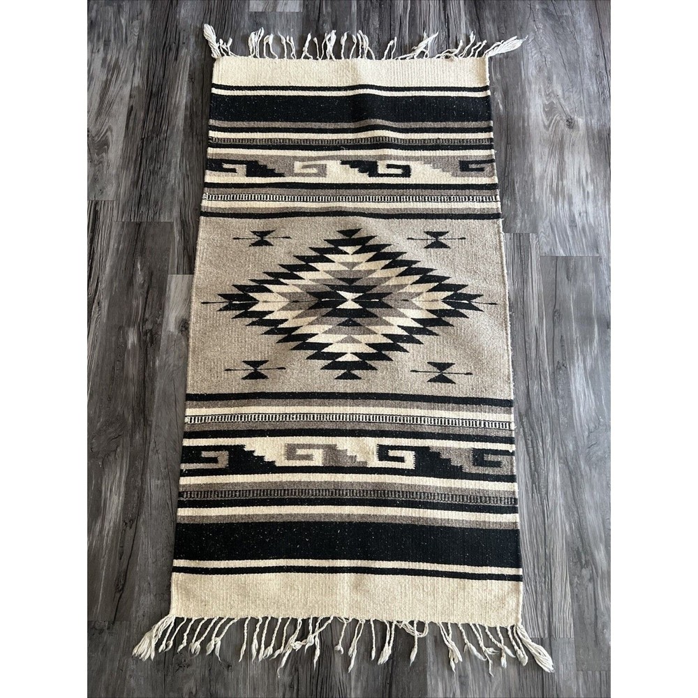 Zapotec Oaxacan Rug 56”X29