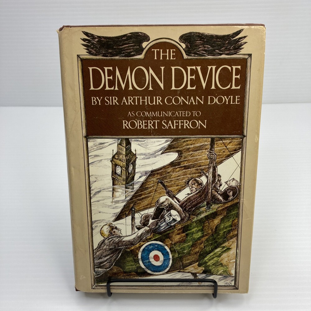 The Demon Device Sir Arthur Conan Doyle Hardcover 1917 Espionage Mission Germany