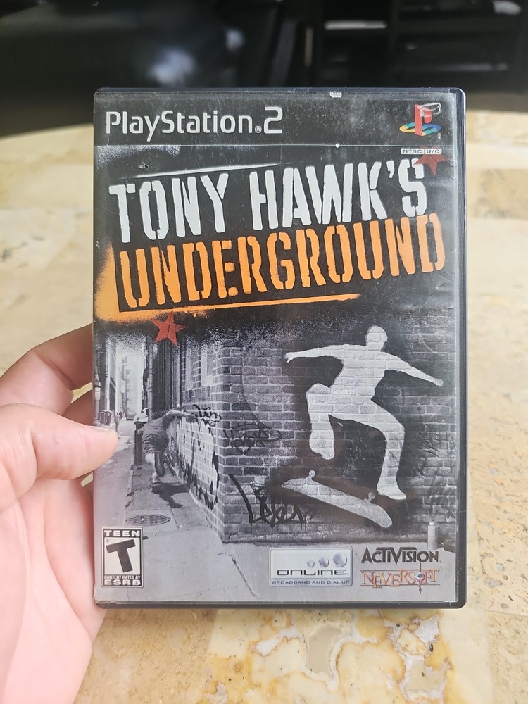 Tony Hawk's Underground PlayStation 2 PS 2 UNTESTED SCRATCHES