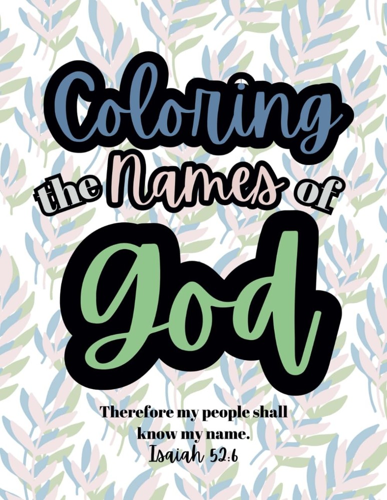 Coloring the Names of God