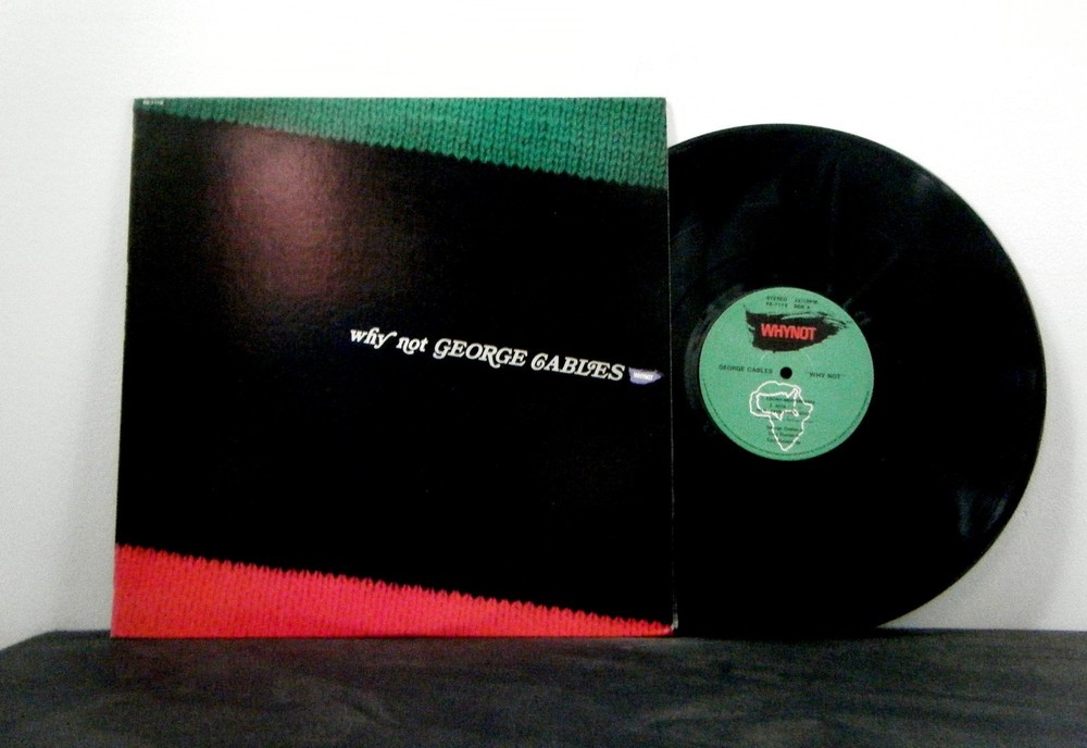 GEORGE CABLES LP Why Not 1975 Why Not Trio japan jazz  vinyl